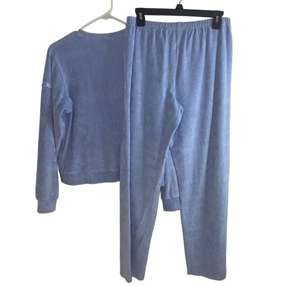 Tail 2 Vintage Womens Track Suit Size M Blue Elastic Waist Pockets Full Zip USA - Picture 9 of 10